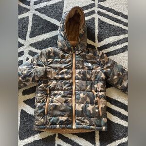 The North Face Kids Camouflage Puffer Jacket